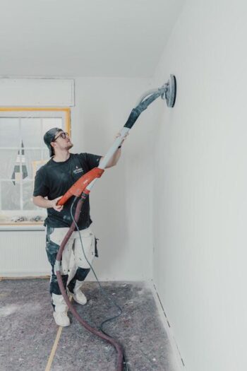 Wand schleifen